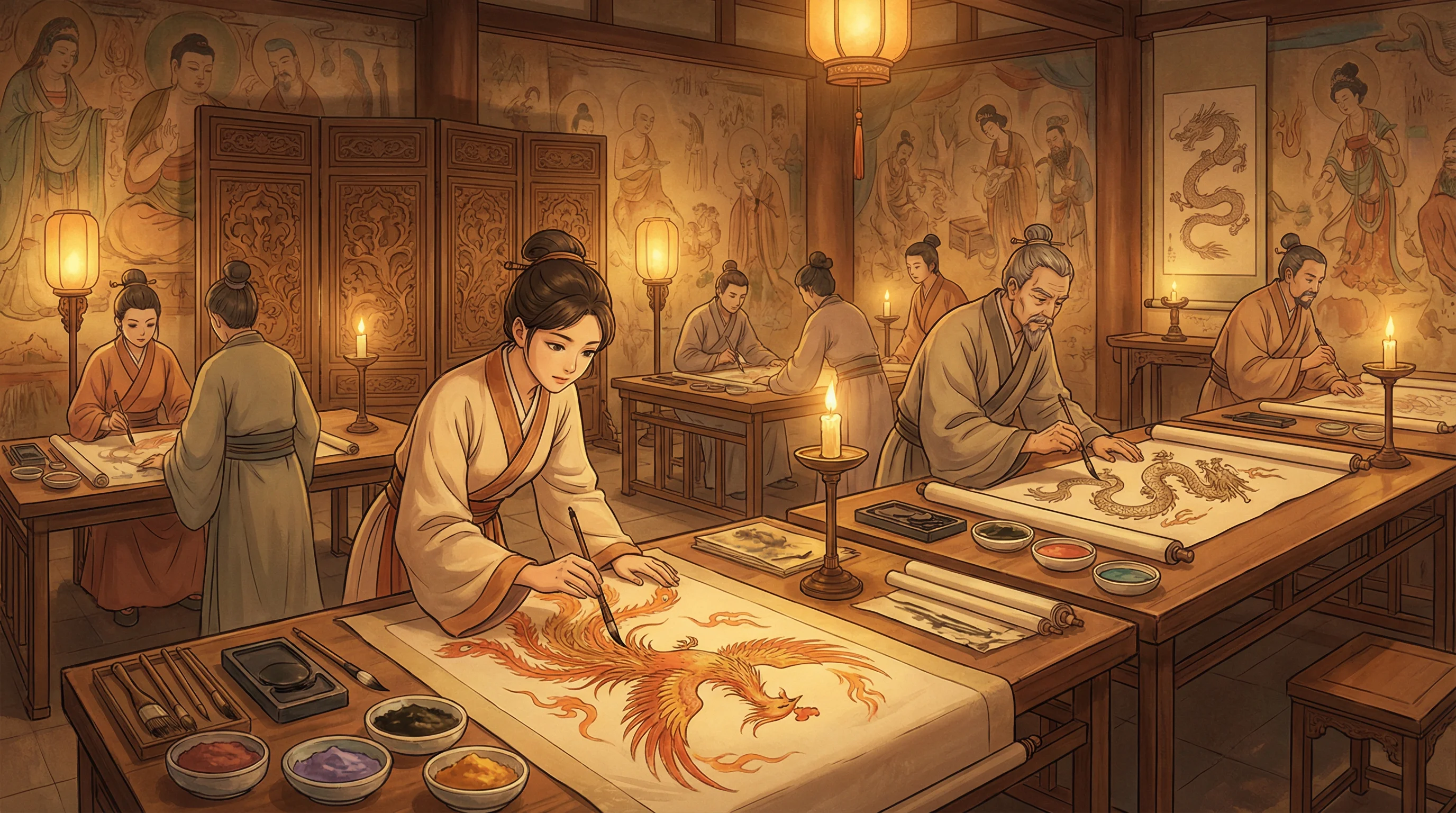 画师入驻 - 爱的离骚 国风动漫画师